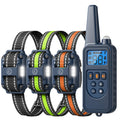 Dog Training Collar with Remote, 2600FT Range,4 Training Modes Beep, Shake, Safe Shock, LED Light,Rechargeable IPX7 Waterproof for All Breeds Sizes, withThree Receiver Collars for 3 Dogs